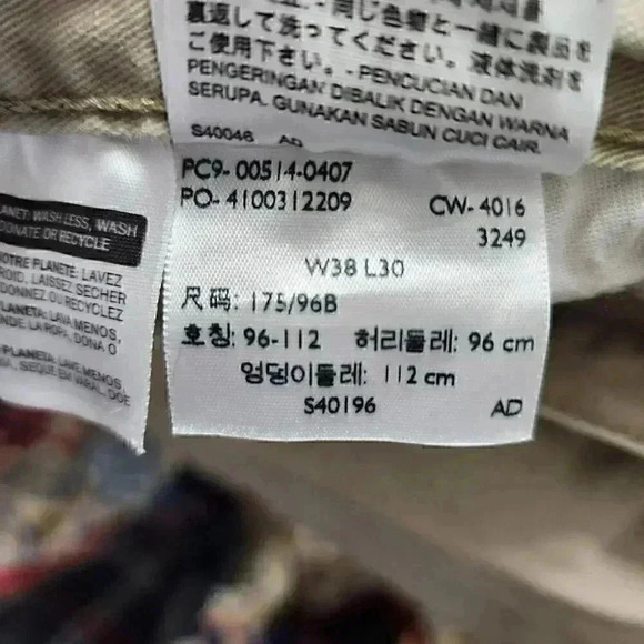 Levi's 514 Cotton Straight Fit Men's Pants 38 x 30 - Picture 6 of 7